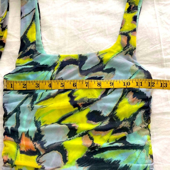 ✨ NWT FREE PEOPLE Avenue Print Tank Top size S ✨ - Picture 9 of 10